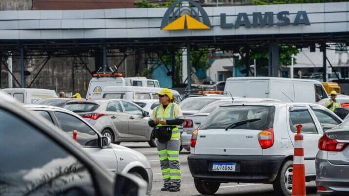 Linha amarela, administrada pela Lamsa