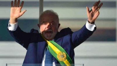 O presidente Luiz Inácio Lula da Silva