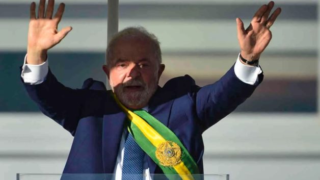 O presidente Luiz Inácio Lula da Silva