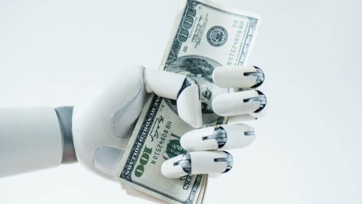 robô fica milionário com criptomoedas e agora quer ser gente