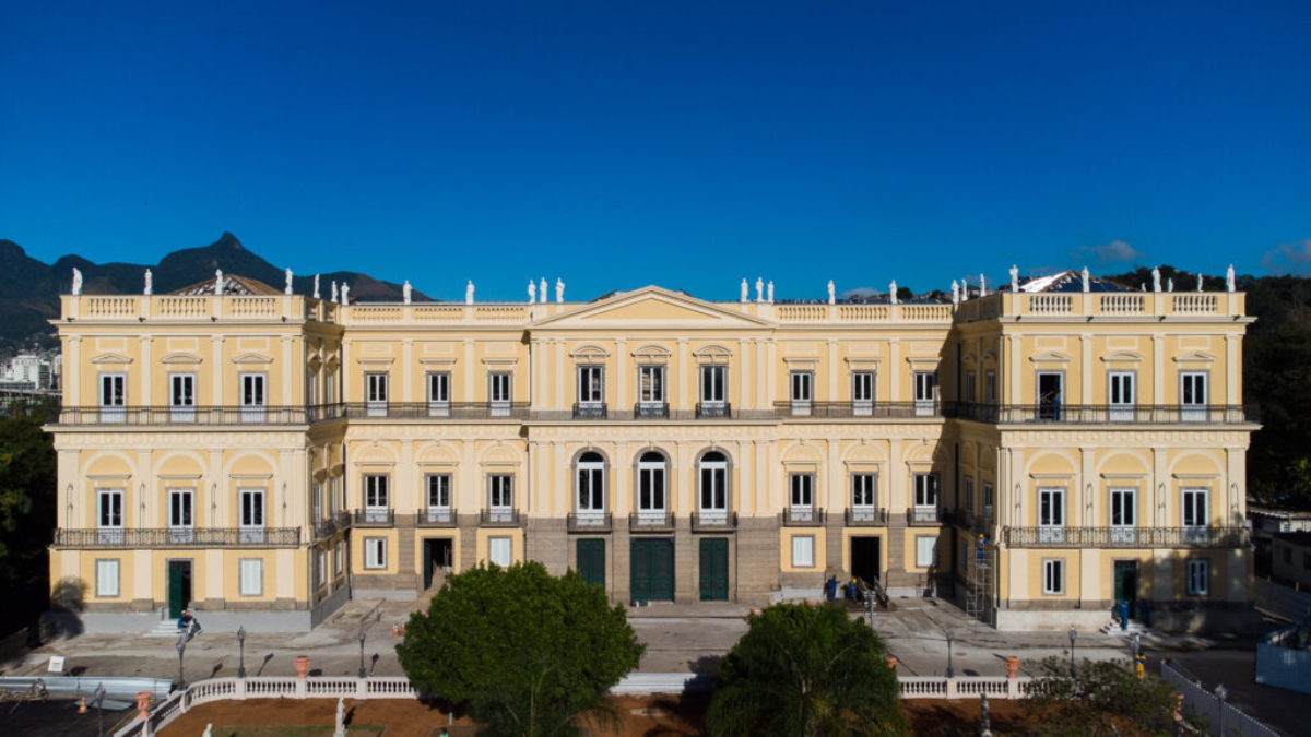 Edifício Paço de São Cristóvão, sede do Museu Nacional do Brasil