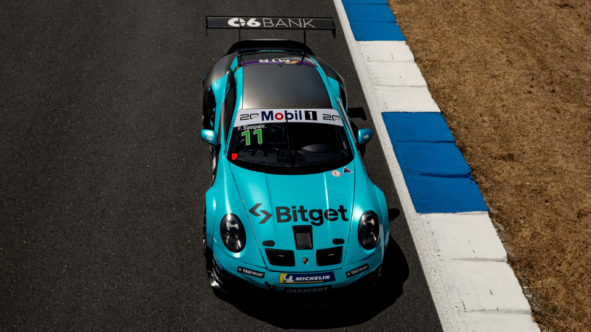 O carro de Flávio Sampaio para a temporada 2025 da Porsche Cup Brasil