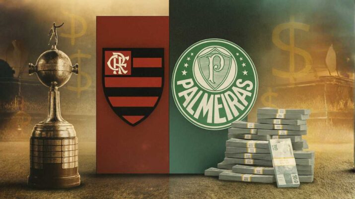 Final da Libertadores 2025 entre Flamengo x Palmeiras