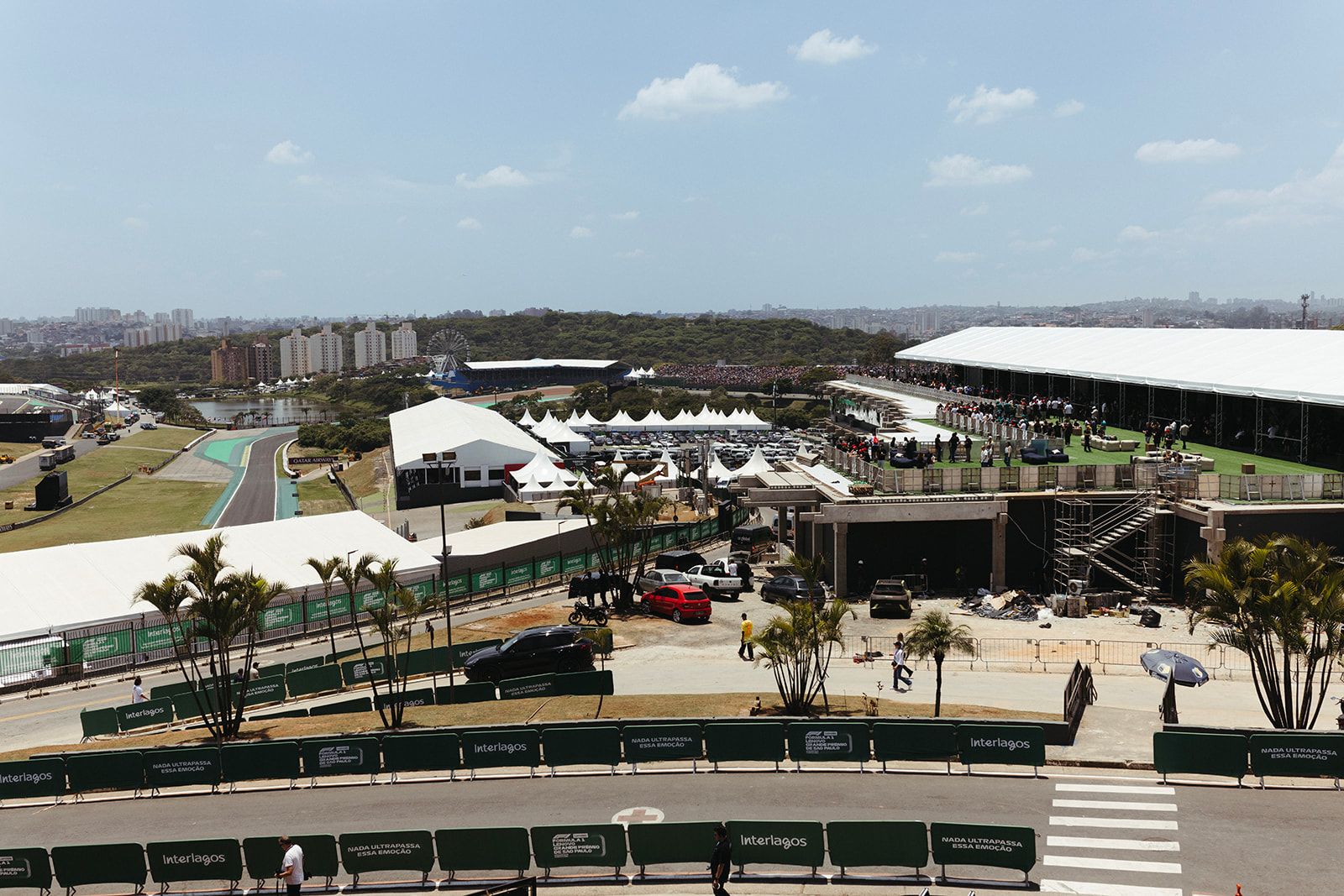 Paddock da Porsche Cup