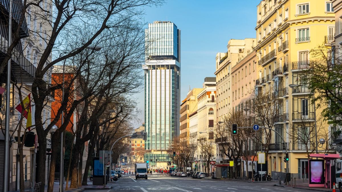 O bairro de Salamanca, em Madri, onde se localiza o clube 