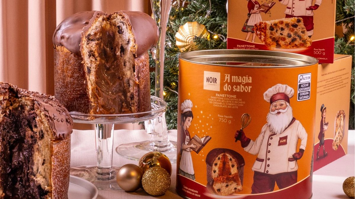 O Panettone Trufado Caramelo, da Noir