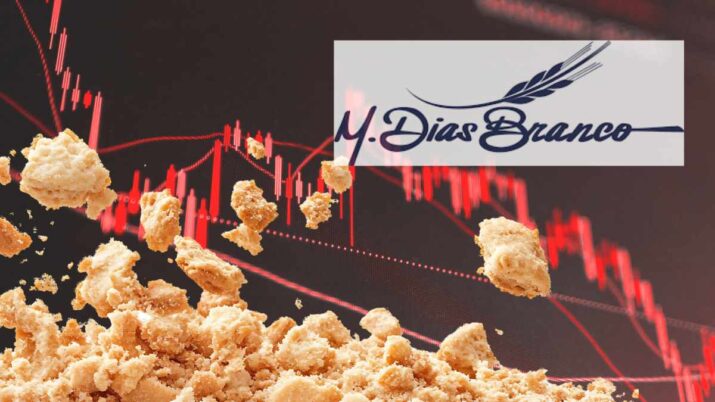 M. Dias. Branco caindo e esfarelando na bolsa