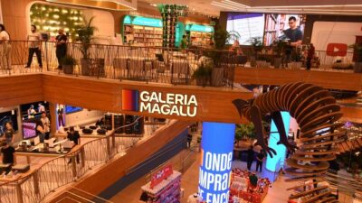 Galeria Magalu, nova megaloja do Magazine Luiza na Avenida Paulista, em São Paulo.