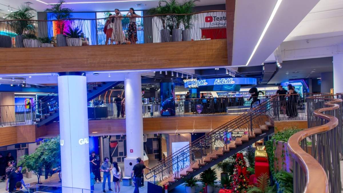 Galeria Magalu, nova megaloja do Magazine Luiza na Avenida Paulista, em São Paulo.