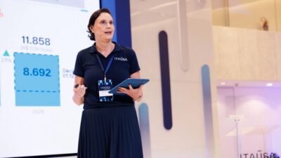 A diretora financeira (CFO) da Itaúsa (ITSA4), Priscila Grecco.