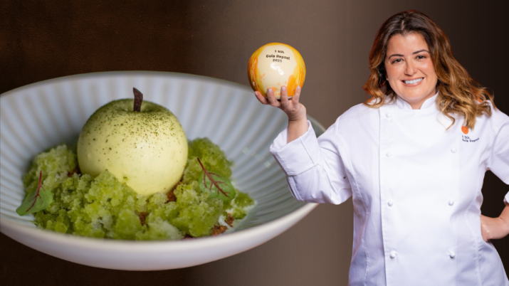 Michele Marques e prato da Gadanha Mercearia