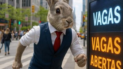 Coelho atrás de vagas de emprego