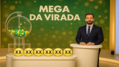 Acompanhe o sorteio da Mega da Virada.