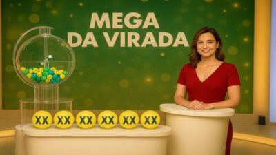 Acompanhe o sorteio da Mega da Virada.