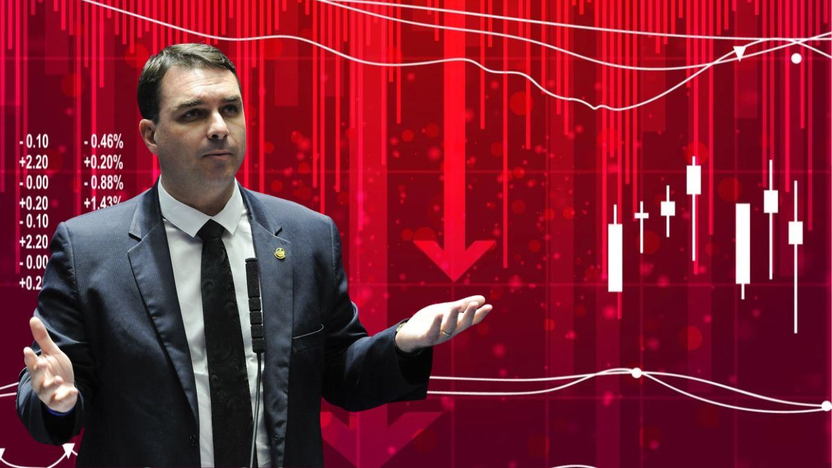 Flávio Bolsonaro busca financiamiento y el mercado reacciona: Ibovespa cae 1,80%