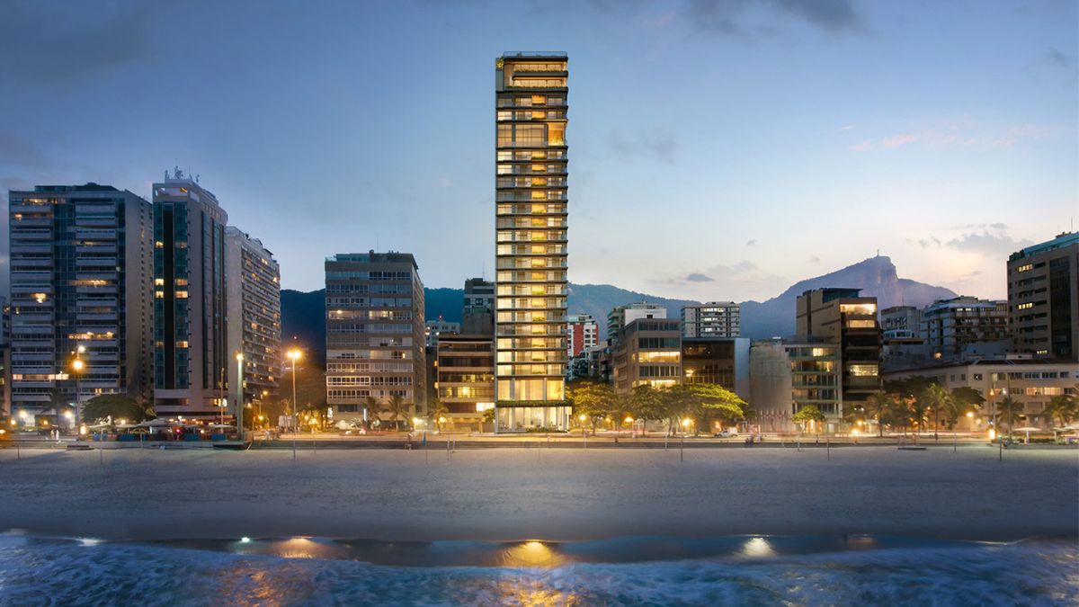 O novo hotel propõe equilibrar o caráter arquitetônico atemporal com luxo moderno e sofisticado