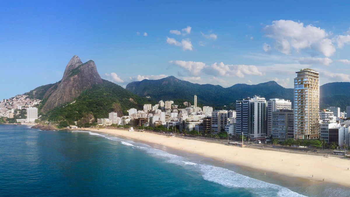 O Four Seasons Hotel Rio de Janeiro at Leblon será de frente para o mar