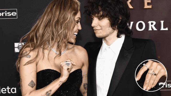 Anel de noivado da Miley Cyrus