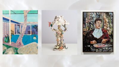 Obras dos artistas Miki Leal, da galeria El Apartamento; Katie Stout, da galeria Nina Johnson; e Hernan Bas, da galeria Fredric Snitzer Gallery, serão exibidas na Art Basel Miami Beach 2025