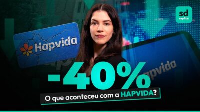 Hapvida (HAPV3) cai 42% em um único dia: entenda o colapso das ações