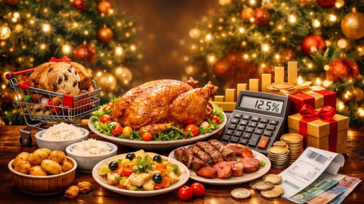 Inflação ceia de natal