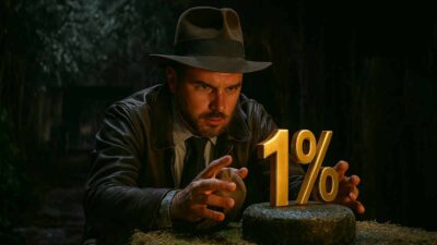 juros de 1% ao mês indiana jones