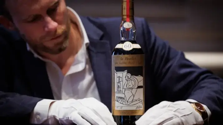 The Macallan 1926: exemplo de garrafa vendida a Us$ 2,7 milhões