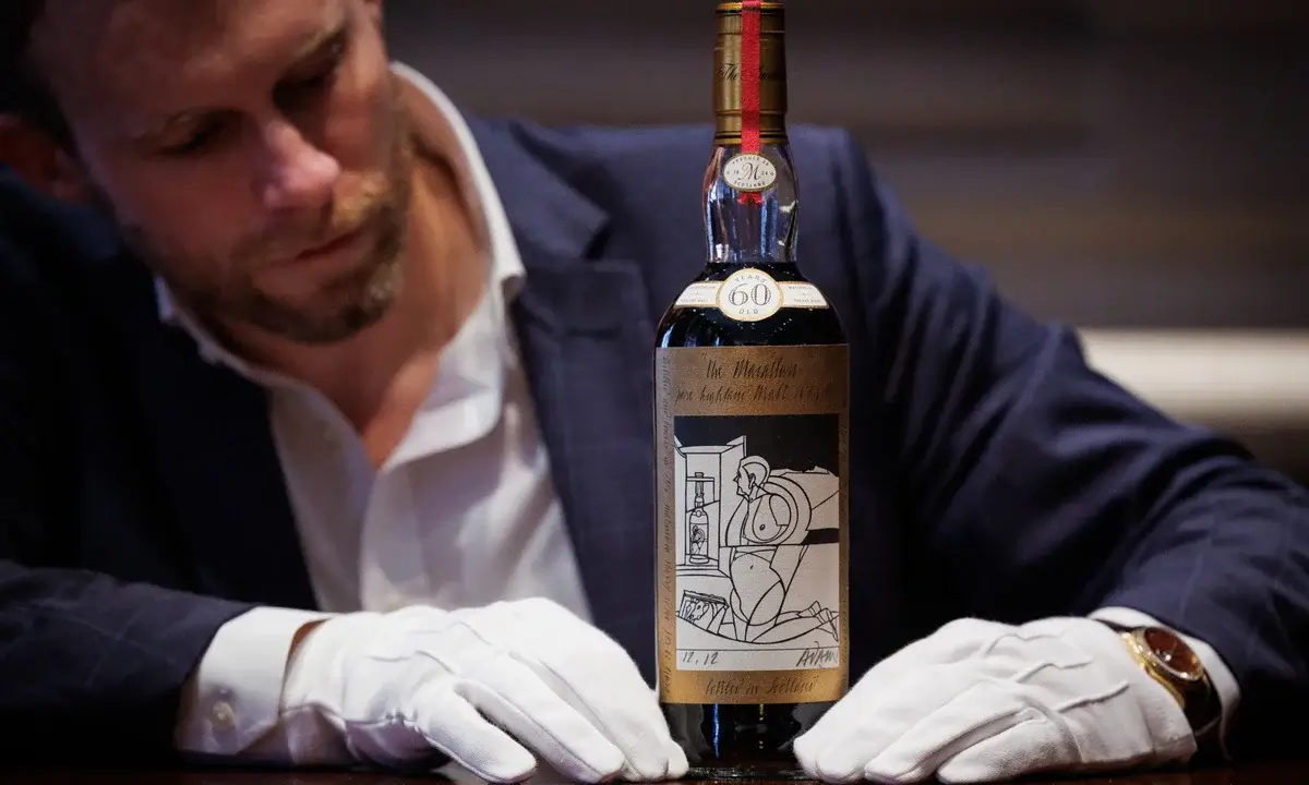 The Macallan 1926: exemplo de garrafa vendida a Us$ 2,7 milhões