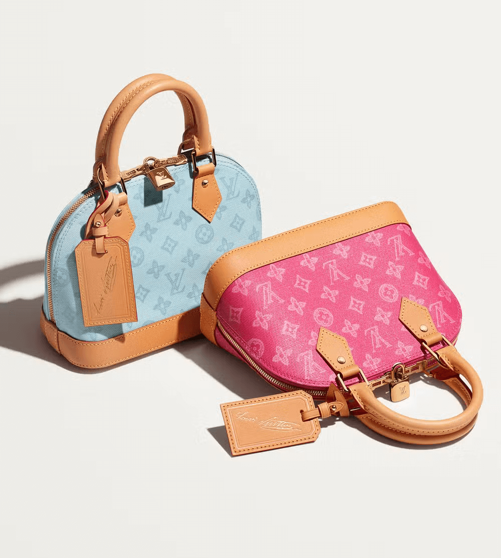 Lançado em 1934 como Squire Bag, o modelo evoluiu até se tornar a Alma em 1992 e chegou ao formato BB em 2010 Divulgação/Louis Vuitton