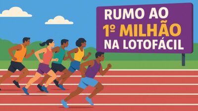 Rumo ao primeiro milhão na Lotofácil.