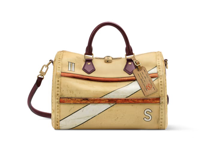 A bolsa Speedy foi criada nos anos 1930 como a bolsa de viagem Express. Em 1959, ela é adotada em Monogram canvas e transformada em uma bolsa de mão Divulgação/Louis Vuitton