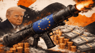 Bazuca comercial da Europa que será usada contra Donald Trump