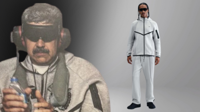 Conjunto Nike usado por Nicolás Maduro durante prisão viralizou
