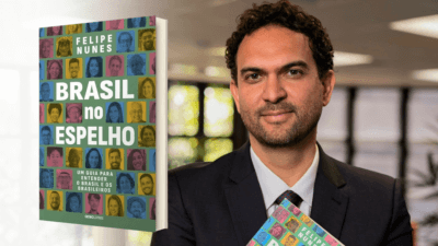 Felipe Nunes e o livro "Brasil no Espelho"