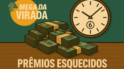 Prêmios esquecidos da Mega da Virada.