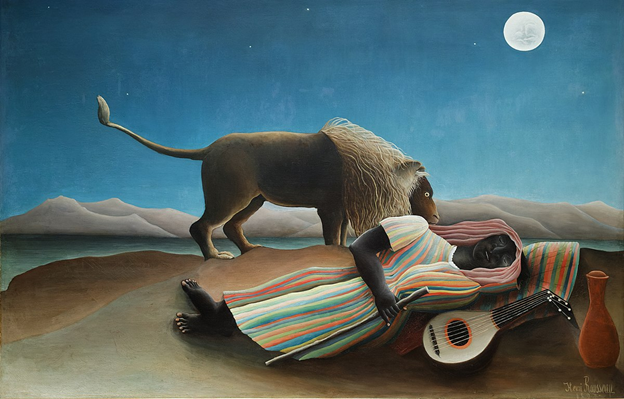 La Bohémienne endormie (1897), de Henri Rousseau, l’ambition de la peinture, Musée de l’Orangerie