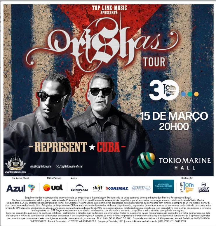 Orishas em SP