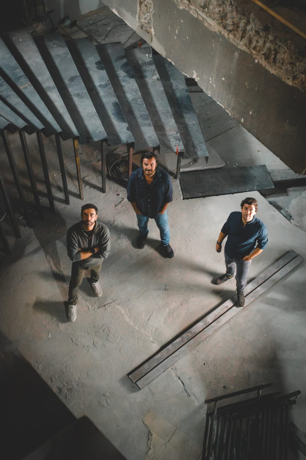 Thiago Armentano, Fernando Ximenes e Thomaz Rothmann,