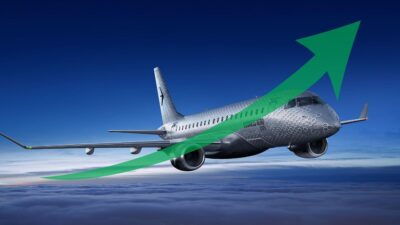 Avião comercial E175 BUSINESS HERO da Embraer aviação comercial aviões