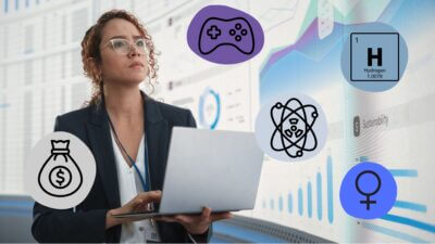 Investidora olha para ETFs temáticos, de energia nuclear, liderança feminina, games, bilionários, entre outros