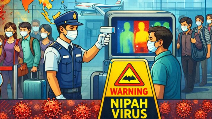 Nipah Vírus/ Imagem gerada por IA