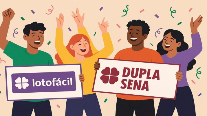 Lotofácil e Dupla Sena pagaram prêmios ontem.