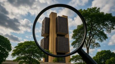 prédio do banco central sob investigação