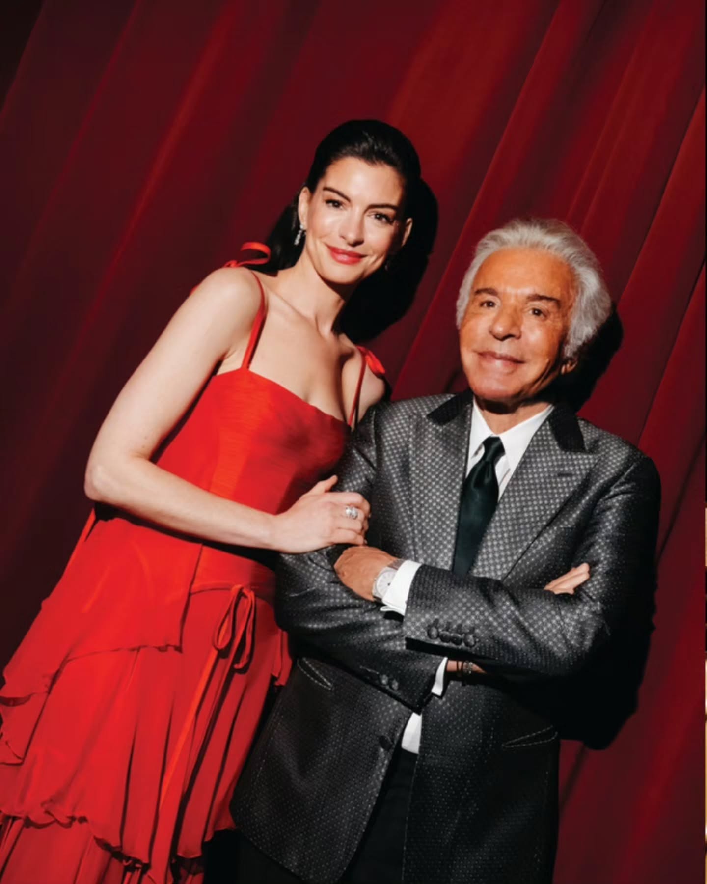 Anne Hathaway e Valentino