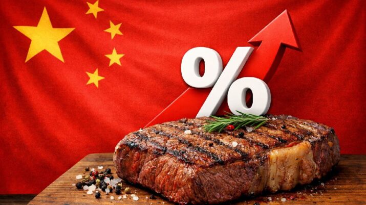 Tarifa da China sobre carne brasileira