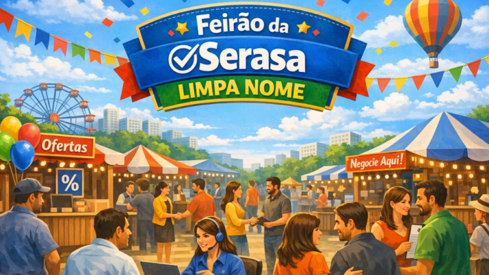 35ª edição do Feirão Limpa Nome da Serasa (Imagem: gerada no Copilot)
