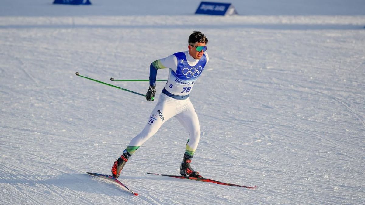 Manex Silva nas Olimpíadas de Inverno de Pequim 2022 - Imagem: Reprodução/Instagram