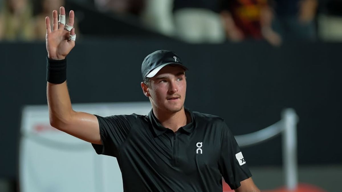 João Fonseca no Rio Open - Imagem: Reprodução Rio Open