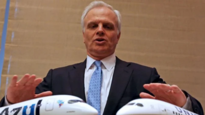 David Neeleman, fundador da Azul (AZUL53) (Imagem: Paulo Whitaker/Reuters)