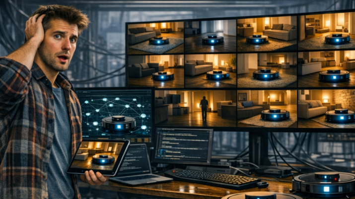 Engenheiro assume controle acidental de milhares de eletrodomésticos e acende alerta sobre privacidade (Imagem gerada por IA)